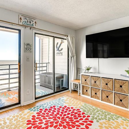 Cozy Beachfront Condo With Wifi, Views And Pool Access 미를 비치 외부 사진