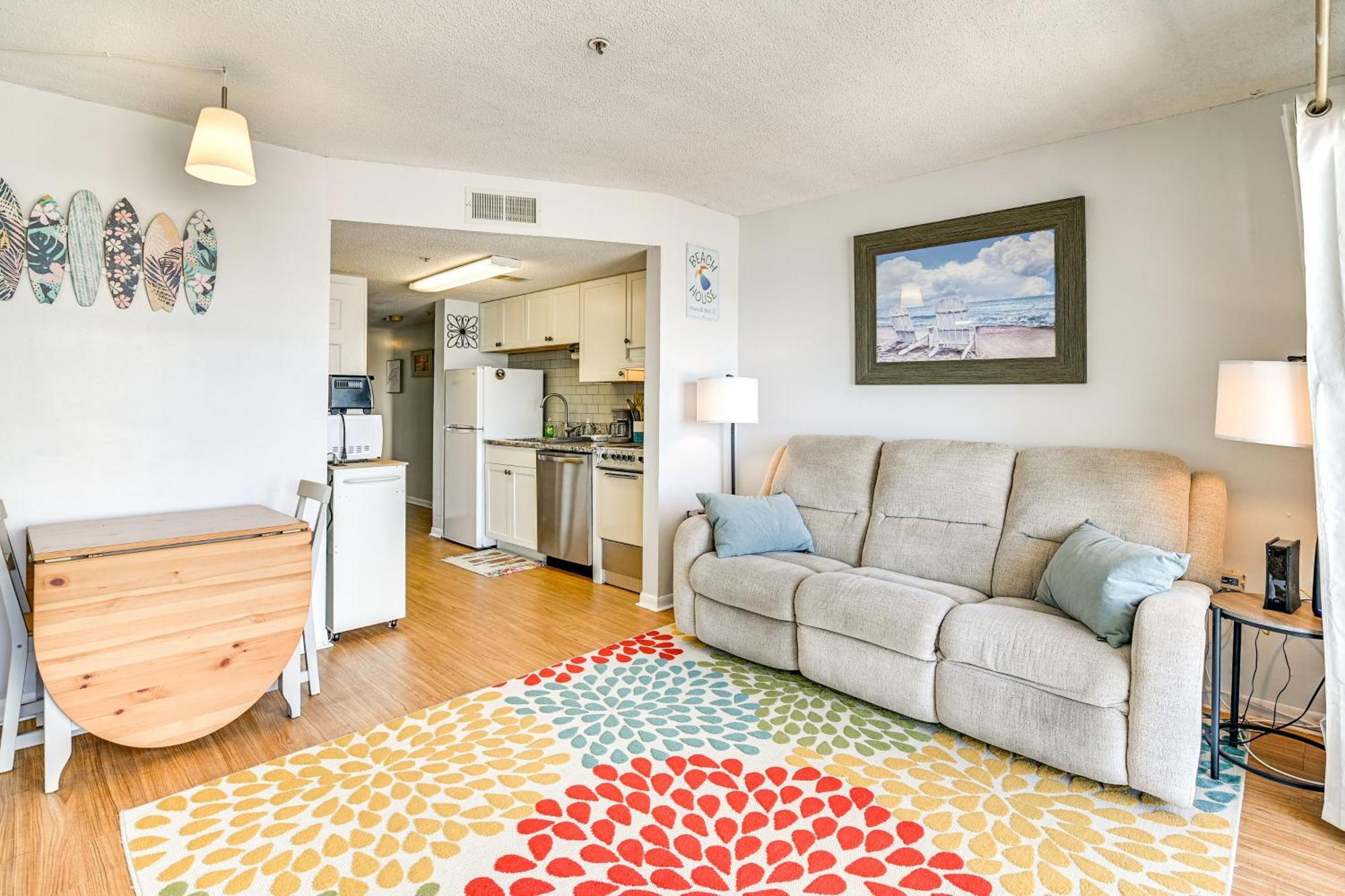 Cozy Beachfront Condo With Wifi, Views And Pool Access 미를 비치 외부 사진